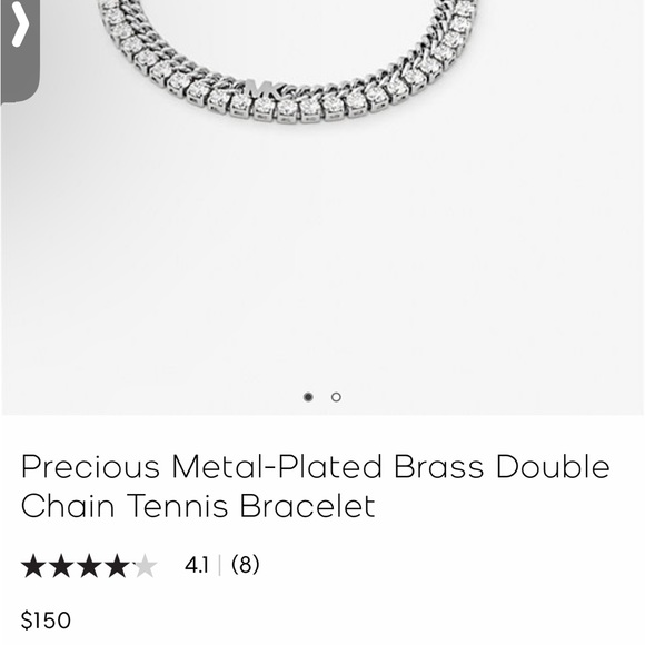 Perfect Condition Michael Kors Tennis Bracelet - Picture 6 of 6